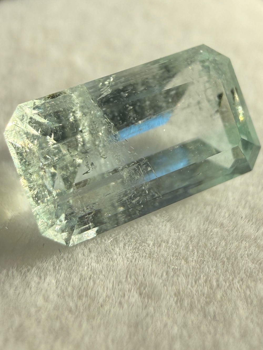 Aquamarine Emerald Loose Gemstone